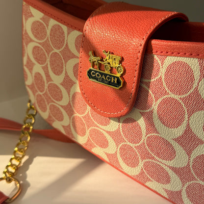 Pink Coach CrossBody Bag
