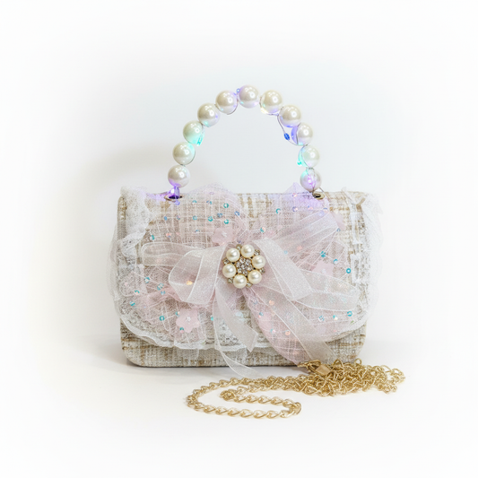 Pearl handle skin mini cross body