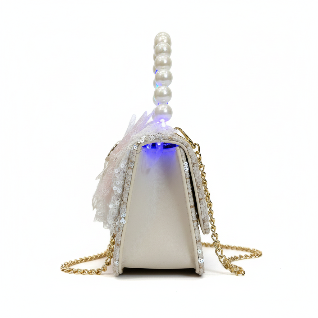 Pearl handle skin mini cross body