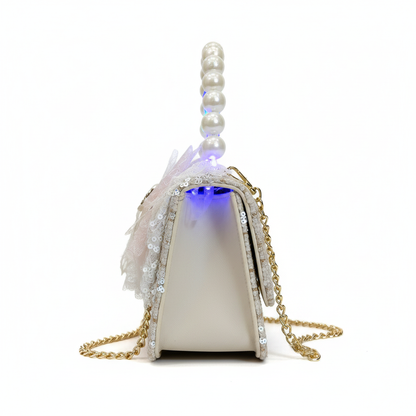 Pearl handle skin mini cross body
