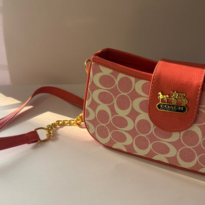 Pink Coach CrossBody Bag