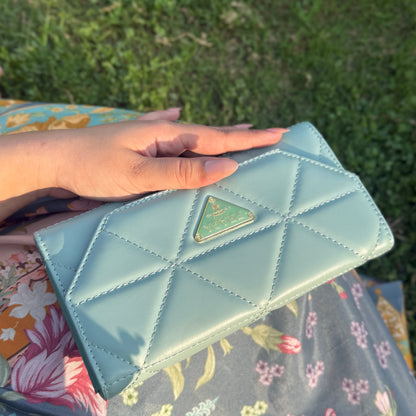 Mint Prada Wallet
