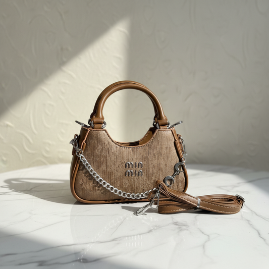 Mocha Chain Bag